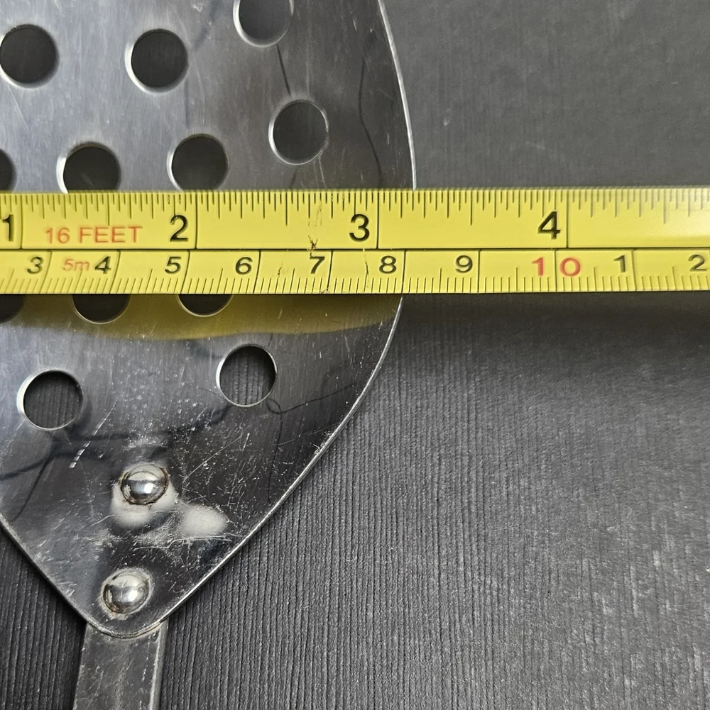 Vintage Stanhome Stainless Slotted Cooking Spoon